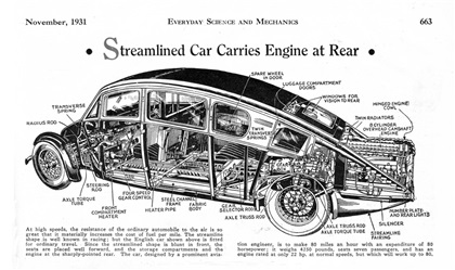 Burney Streamline (1931) - Cutaway