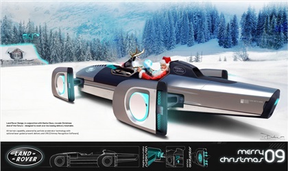 Land Rover-designed Santa's sleigh (2009)