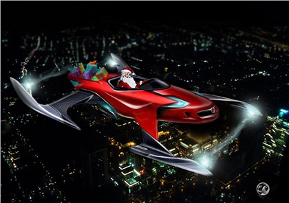 Vauxhall-designed Santa's sleigh (2009)