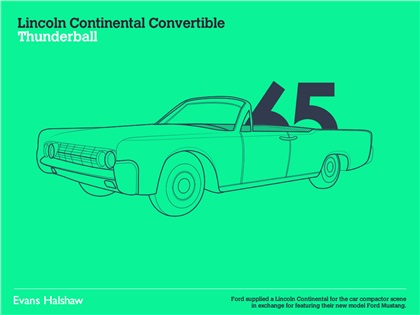 Lincoln Continental Convertible | Thunderball, 1965