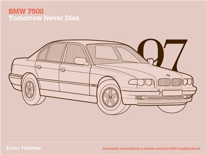 BMW 750iL | Tommorrow Never Dies, 1997