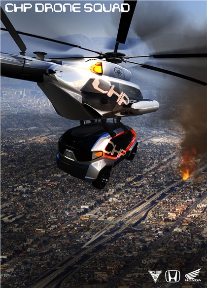 LA Design Challenge (2012): Honda CHP Drone Squad