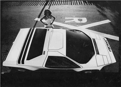 Vehicle Design Force Vector W2 Mockup, 1976