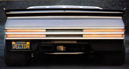 Vector W2 Twin Turbo, 1985-1986