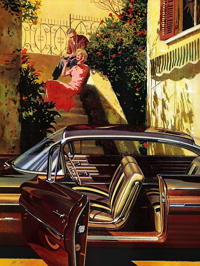 1960 Pontiac Bonneville Sports Coupe Interior - 'Charlotte Amelie': Art Fitzpatrick and Van Kaufman