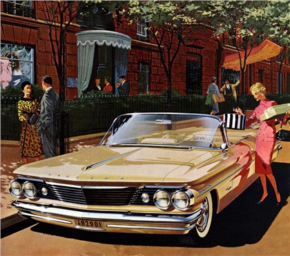 1960 Pontiac Bonneville Convertible - 'Shoppping' Paris: Art Fitzpatrick and Van Kaufman