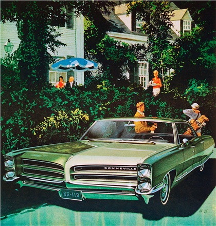 1966 Pontiac Bonneville 4-Door Hardtop - 'New Canaan, CT': Art Fitzpatrick and Van Kaufman