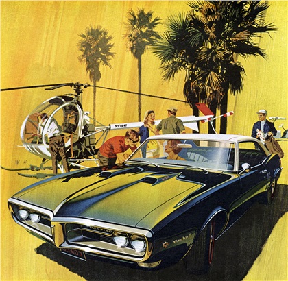 1968 Pontiac Firebird 400 - 'Playing Games, Palm Springs': Art Fitzpatrick and Van Kaufman