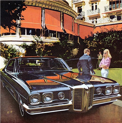 1970 Pontiac Bonneville 4-Door Hardtop - 'Eden au Lac, Montreux': Art Fitzpatrick and Van Kaufman