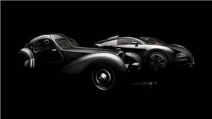 Bugatti Veyron 'Jean Bugatti' (2013) - Design inspiration from the Type 57SC Atlantic