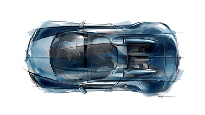 Bugatti Veyron 'Jean-Pierre Wimille' (2013) - Design inspiration from the Bugatti 57G 'Tank'