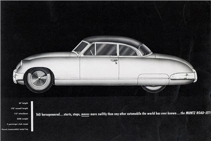 Muntz Road-Jet, 1951 - Advertising