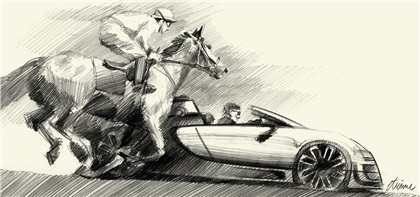 Design Sketch - Legend 'Ettore Bugatti'