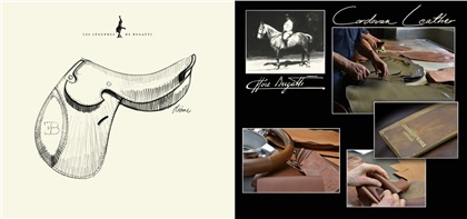 Design Sketch - Legend 'Ettore Bugatti' - Cordovan Leather