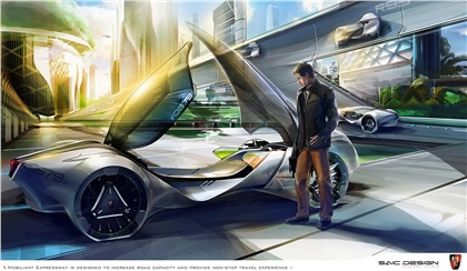 LA Design Challenge (2013): Roewe Mobiliant Concept