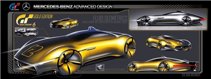 Mercedes-Benz AMG Vision Gran Turismo Concept (2013) - Design Sketches by Sylvain Wehnert