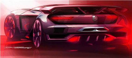 Volkswagen GTI Roadster Vision Gran Turismo (2014) - Design Sketch by Domen Rucigaj