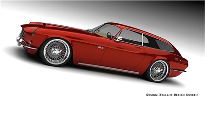 Volvo P1800 ZES by Bo Zolland (2013)