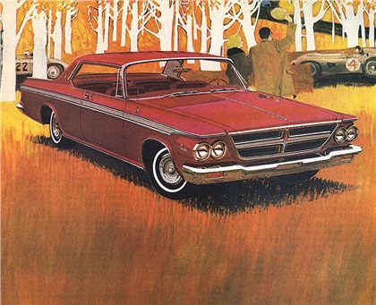Chrysler 300 Ad (October, 1963): Engineered better... backed better than any car in its class