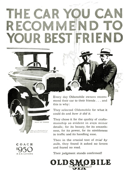 Oldsmobile Six Advertising Campaign (1926)