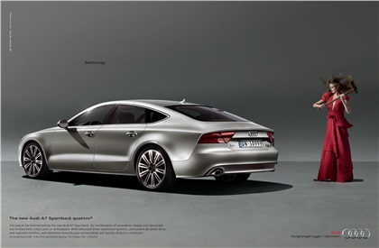 Audi A7 Advertising Campaign (2011): Jealousy