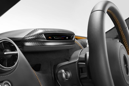 McLaren 720S (2017) - Interior - Folding Driver Display
