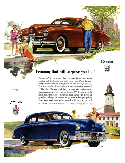 Kaiser-Frazer Ad (May, 1948)
