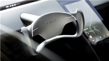 Tesla Roadster (2020): Interior - Steering Wheel