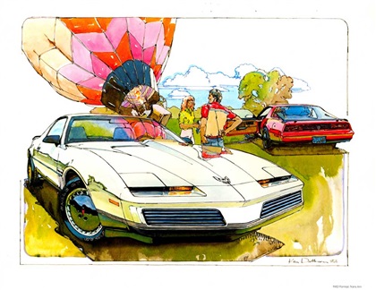 1982 Pontiac Trans-Am: Illustrated by Ken Dallison