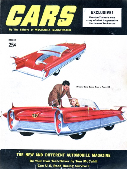 Starfire Custom Convertible: Cars Magazine, March 1953