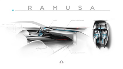 Camal Ramusa Concept (2015): Interior Design Sketch