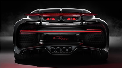 Bugatti Chiron Sport (2018): Rear view