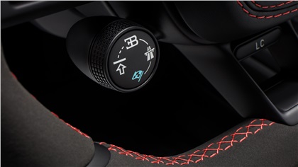 Bugatti Chiron Sport (2018): Drivemode knob