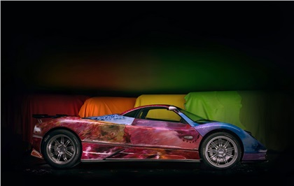 Pagani Zonda S Art Car by Shalemar Sharbatly (2018)