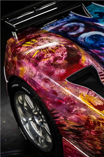 Pagani Zonda S Art Car by Shalemar Sharbatly (2018)