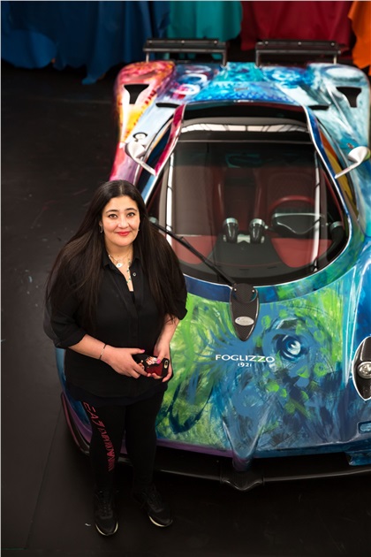 Pagani Zonda S Art Car by Shalemar Sharbatly (2018)