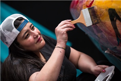 Pagani Zonda S Art Car by Shalemar Sharbatly (2018)