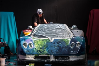 Pagani Zonda S Art Car by Shalemar Sharbatly (2018)
