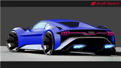 Audi RSQ E-Tron Concept: Design Sketch