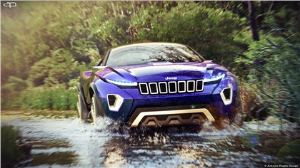  Jeep concept Freedom SUV designed by Antonio Paglia