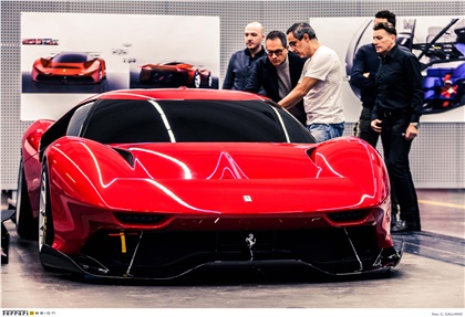 Ferrari P80/C (2019) - Design process
