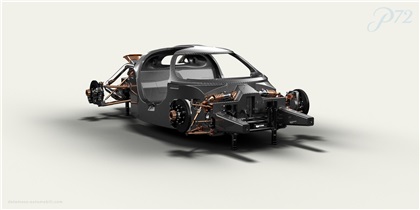 De Tomaso P72 (2019) - Carbon Fiber Chassis