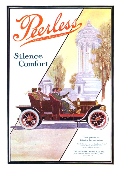 Peerless Ad (April, 1909)