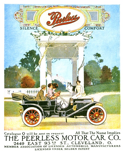 Peerless Ad (January, 1910): Touring Car