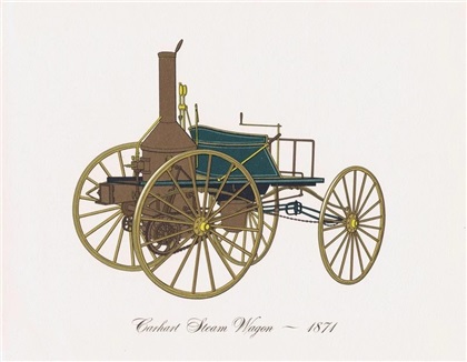 1871 Carhart Steam Wagon