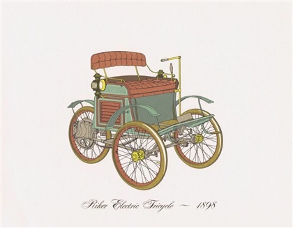 1898 Riker Electric Tricycle