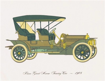 1908 Pierce Great Arrow Touring Car