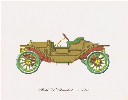 1911 Buick "26" Runabout