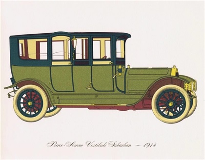 1914 Pierce-Arrow Vestibule Suburban