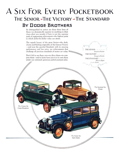 Dodge Brothers Advertising Campaign (1928)